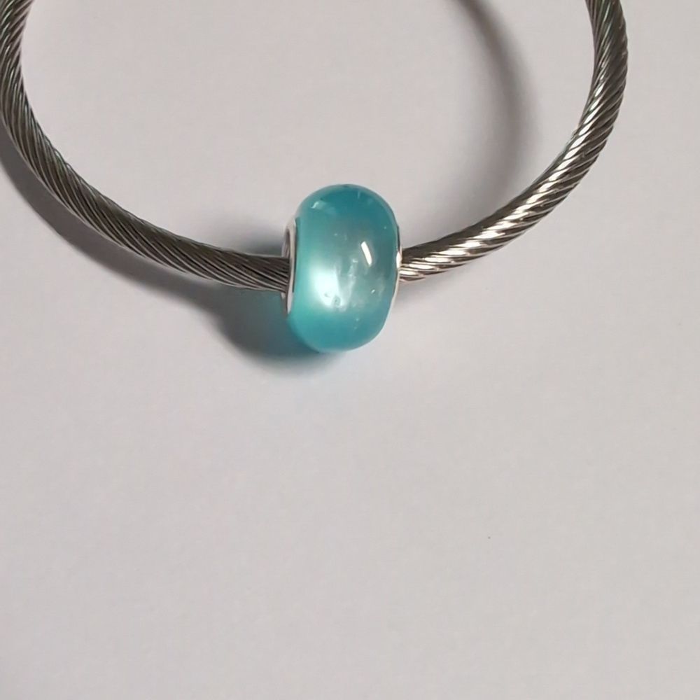 Blue Charm For Pandora Style Bracelet 10$
